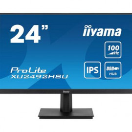 IIYAMA Moniteur  24 LED IPS 16:9 4ms 1920x1080 ULTRA MINCE HP VGA HDMI DisplayPo