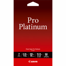 CANON PHOTO PAPER PRO PLATINUM (PT-101) 4x6 50 Sheets