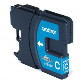 BROTHER Cartouche d'Encre  LC-980CBP – Cyan