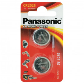 Panasonic Knopfzellen CR2025L/2BP