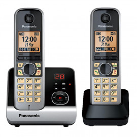 Panasonic KX-TG6722 Téléphones Sans fil Répondeur Ecran