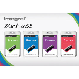 INTEGRAL Clé USB 2.0 Black 16Gb
