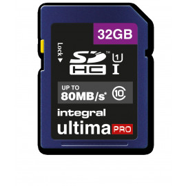 INTEGRAL 32GB HIGH SPEED SDHC/XC V10 100MB CLASS 10 UHS-I U1