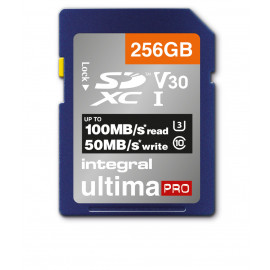 INTEGRAL 256GB SDXC CL10 UHS1 U3 V30