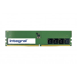 INTEGRAL 32GB PC RAM MODULE DIMM DDR5 4800MHZ PC5-38400 UNBUFFERED NON-ECC 1.1V 2GX8 CL40