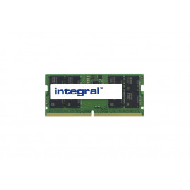 INTEGRAL 16GB LAPTOP RAM MODULE SODIMM DDR5 4800MHZ PC5-38400 UNBUFFERED NON-ECC 1.1V 2GX8 CL40