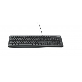 Logitech LOGI K120 Corded Keyboard Black (US)  K120 Corded Keyboard Black USB NSEA (US)