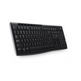 Logitech LOGI K270 cordless Keyboard USB black  K270 cordless Keyboard USB-unifying-nano-receiver black