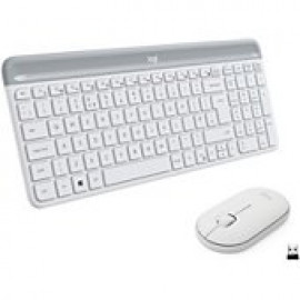 Logitech LOGI MK470 SlimWirel.Combo OFFWHITE (FR) LOGI Slim Wireless Keyboard and Mouse Combo MK470 OFFWHITE (FR)