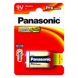 Panasonic 9V 6LR61 PRO POWER
