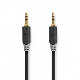 Nedis Nedis câble haute qualité audio stéréo jack 3.5 mm (1 mètre)