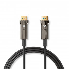 Nedis Câble HDMI™ Ultra-Haute Vitesse Optique Actif COA Connecteur HDMI™ vers Connecteur HDMI™ 10,0 m Noir