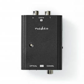 Nedis Nedis Convertisseur audio digital 2x RCA vers S/PDIF / TosLink + RCA