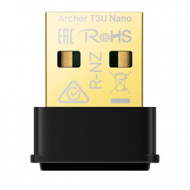 TPLINK AC1300 Mini Dual Band Wi-Fi USB  AC1300 Mini Dual Band Wi-Fi USB Adapter 867Mbps at 5GHz + 400Mbps at 2.4GHz USB 3.0 MU-MIMO