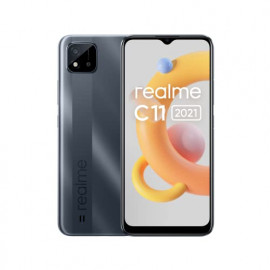 Realme C11 (2021) Téléphone portable 32 Go Gris froid Android 11 Double SIM 2 Go LDDR4X
