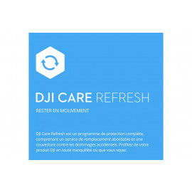 DJI Care Refresh plan d'un an pour RS 3 Pro