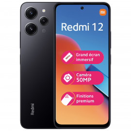 Xiaomi Nom du produit: Redmi 12 256Go Noir