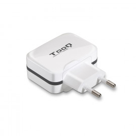 TooQ Technology Chargeur secteur TooQ 2 port USB-A 17W (Blanc)