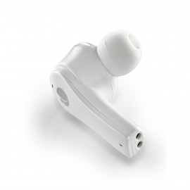 NGS Ecouteurs intra-auriculaires avec micro Bluetooth  Artica Bloom (Blanc)