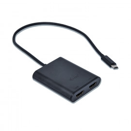 I-TEC USB C to Dual HDMI Port VideoAdapter 2xHDMI Port 4K Ultra HD compatible with Thunderbolt 3