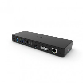 I-TEC USB 3.0/USB-C Dual Display Docking Station HDMI DVI+DVI-VGA Adapter GLAN
