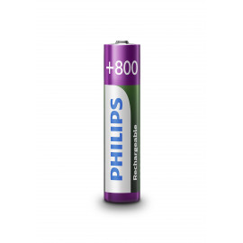 PHILIPS PILES RECHARGEABLE AAA LR03 800 MAH