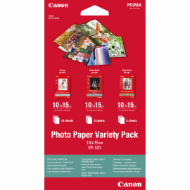 CANON VP-101 photo  papier variety pack 10x15cm