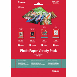 CANON VP-101 photo  papier variety pack A4 & 10 x15cm