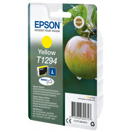 EPSON Singlepack Yellow T1294 DURABrite  T1294 cartouche dencre jaune haute capacite 7ml 1-pack RF-AM blister