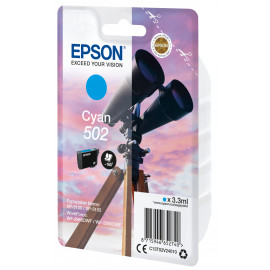 EPSON Singlepack Cyan 502 Ink SEC  Singlepack Cyan 502 Ink SEC