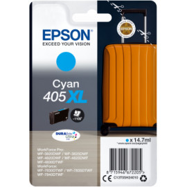 EPSON Singlepack Cyan 408 Ultra Ink  Singlepack Cyan 408 DURABrite Ultra Ink