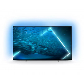 PHILIPS TV OLED  Ambilight 48OLED707/12 121 cm 4K UHD Android TV Chrome foncé 2022