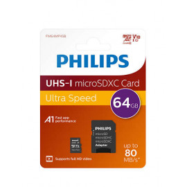 PHILIPS Accessoire  Carte mémoire Micro SDHC