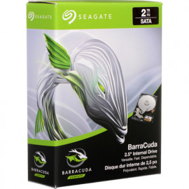 Seagate Barracuda 2To HDD SATA single  Barracuda 2To HDD SATA 6Gb/s 5400rpm 2.5p 7mm height 128Mo cache BLK single pack