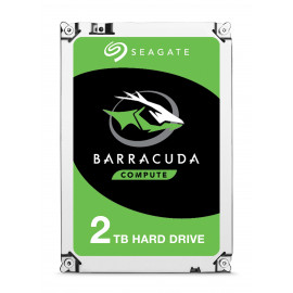 Seagate Barracuda 7200 2To HDD single  Desktop Barracuda 7200 2To HDD 7200rpm SATA serial ATA 6Gb/s NCQ 256Mo cache 89cm 3.5p BLK single pack