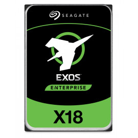Seagate Exos X18 16To 3.5p 512e/4KN  Exos X18 16To HDD SATA 6Gb/s 7200RPM 256Mo cache 3.5p 24x7 512e/4KN BLK