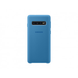 SAMSUNG Coque Silicone ultra fine bleu pour Samsung Galaxy S10