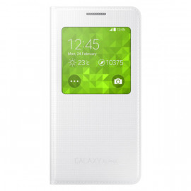 SAMSUNG S-View Blanc Samsung Galaxy Alpha