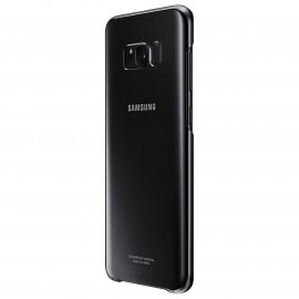 SAMSUNG Coque Transparente Noir Galaxy S8+