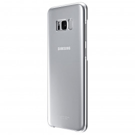 SAMSUNG Coque Transparente Argent Galaxy S8+