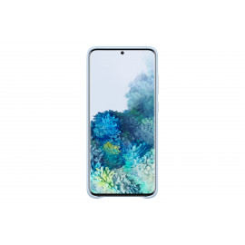 SAMSUNG Coque en Cuir pour Samsung Galaxy S20+ en Bleu