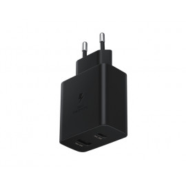SAMSUNG Double Chargeur maison USB A+C PD 50W (15+35W) Power Delivery Noir