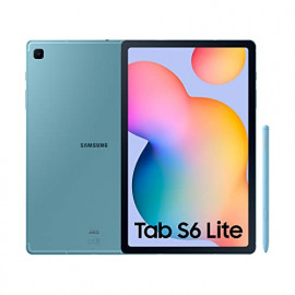 SAMSUNG Tablette Samsung Galaxy Tab S6 Lite de couleur Bleue avec écran 10,4" Full HD+, 2000 x 1200 pixels, 4 Go de RAM + 64 Go de CPU