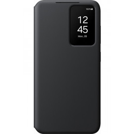 SAMSUNG Etui Smart View avec porte-carte pour Galaxy S24 Noir