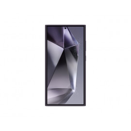 SAMSUNG Coque Silicone pour Galaxy S24 Ultra Violet foncé