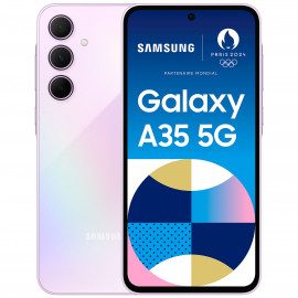 SAMSUNG Smartphone Galaxy A35 5G Violet 6Go 128Go IP67 50MP 5000mAh Charge Rapide 25W Ex