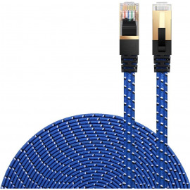 V7 BLUE CAT7 SFTP CABLE0.5M 1.6FT