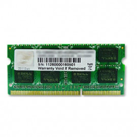 GSKILL SO-DIMM 8 GB DDR3-1333 F3-10666CL9S-8GBSQ