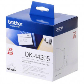 BROTHER rouleau étiquette amovible DK44205