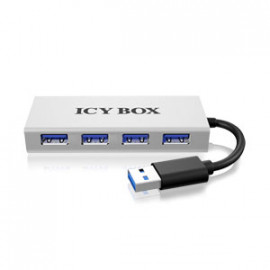 ICY BOX Hub avec 4 connecteurs USB 3.0